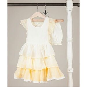 NWT Well Dressed Wolf Birdie Lemon Italian Ice Set Size 6